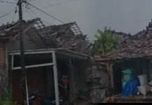 Puting Beliung Terjang Wegil Pati, 29 Rumah Rusak Parah