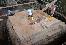 Perkuat Konstruksi, Tim Ahli Pugar Situs Candi Losari Magelang
