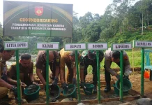 Pembangunan Jembatan Garuda Desa Tambahrejo Dimulai, Target Proyek 35 Hari