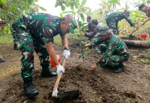 Dandim 0714 Salatiga Mulai Bangun Jembatan Garuda Tahap 4