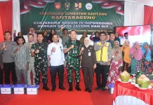 Putus Isolasi Warga, Pangdam IV/Diponegoro Resmikan Jembatan Gantung di Pemalang