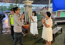 Pastikan Ibadah Paskah Aman, Kapolres Salatiga Tinjau Sejumlah Gereja
