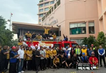Hotel Ciputra Semarang Rutin Gelar Simulasi Evakuasi Kebakaran