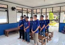 Khidmatnya Ibadah Jumat Agung, Warga Binaan Lapas Batang