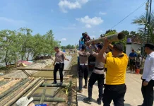 Banjir Rendam 9 Desa, Polres Demak Genjot Penanganan Pascabencana