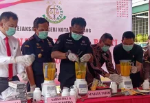 Kejari Semarang Musnahkan 859 Gram Sabu Hingga 75 Karton Rokok Tanpa Pita Cukai