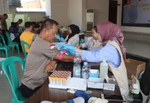 Jaga Kesiapan Tugas, Polres Demak Periksa Kesehatan 150 Personel