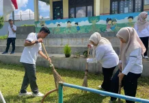 Aksi Bersih Sekolah, Lapas Batang Pererat Sinergi dengan Masyarakat