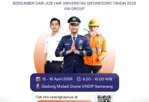 Buka Rekrutmen, KAI Hadir di Job Fair Universitas Diponegoro Tahun 2026