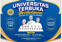 UT Bershalawat Meriahkan Puncak HUT ke-5 Salut Kartini Rembang, Hadirkan Habib Zaen