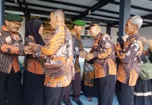 Purnawirawan Yonif 303/SSM dan Brigif 13/Galuh Gelar Temu Kangen di Purworejo