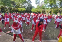 Halalbihalal Klub Jantung Sehat Kendal, Diisi Senam Bersama dan Tari Kreasi