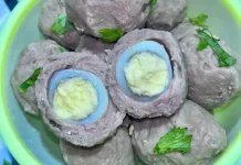 Cara Membuat Bakso Isi Telur Puyuh yang Gurih