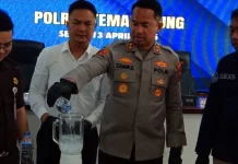 Polres Temanggung Musnahkan 144 Gram Sabu, Diduga Akan Dikirim ke Bali