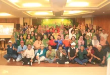 Alumni Aspema 77 SMPN 5 Semarang Gelar Halalbihalal