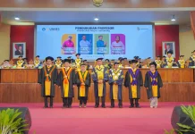 Unnes Tambah Empat Profesor Baru, Diharapkan Jadi Penggerak Inovasi