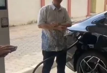 Dukung Transisi Energi, RS Mardi Rahayu Kudus Hadirkan SPKLU di Gedung Parkir