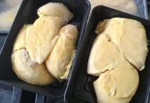 Kombinasi Menu Unik dengan Durian Montong Kupas