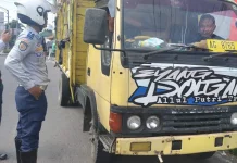 Aksi Dishub Cegat Truk di Jerakah, Didukung Warga dan Mahasiswa
