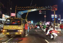 Portal Katrol Silayur Terpasang, Pemkot Perketat Operasional Kendaraan Berat