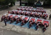 30 Kendaraan Roda Tiga untuk KDKMP Tiba di Rembang, Dukung Operasional Desa