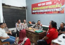 Jelang May Day 2026, Kapolrestabes Semarang Perkuat Sinergi dengan Serikat Buruh