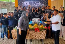 Rayakan HUT ke-11, BJLTravel Resmikan Garasi Bus Baru di Gunungpati Semarang