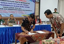 Komitmen Bebas Curang, Dindikbud Purworejo Teken Pakta Integritas SPMB 2026/2027
