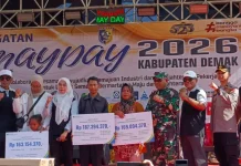 Hari Buruh, BPJS Ketenagakerjaan Semarang Serahkan Santunan Rp519 Juta