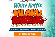 Mlaku Bareng HJKS 2026, Bagikan 479 Cokelat dan 10.000 Doorprize