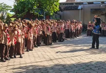 Semarak Hardiknas, SD 1 Undaan Kidul Tanamkan Karakter