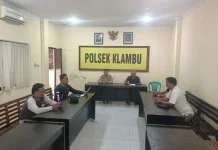 Antisipasi Bencana Cuaca Ekstrem, Perhutani Purwodadi  Gandeng Polsek Klambu