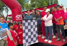 Agustina Lepas Ribuan Peserta Mlaku Bareng 479