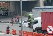 Rem Blong Akibatkan Kecelakaan Karambol di Exit Tol Bawen