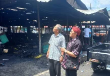 Kebakaran Pasar Kanjengan, Pedagang Dapat Tempat Berjualan Sementara