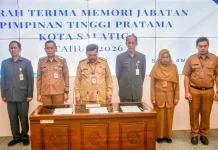 Sertijab JPT: Wali Kota Salatiga Minta Pejabat Akselerasi Kinerja