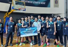 Tim Basket Putra USM Juara 2 Campus League