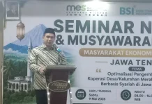 Wagub Apresiasi MES Jateng Kembangkan KMP Berbasis Ekonomi Syariah