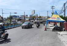 Pemkot Semarang Perketat Jalur Prof Hamka, Pasang Portal Pembatas 3,4 Meter