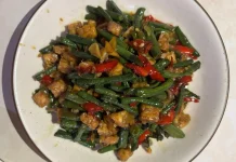 Resep Oseng Tempe Kacang Panjang