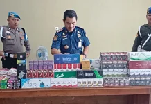 Operasi Gabungan Gagalkan 13 Ribu Batang Rokok Ilegal di Purworejo