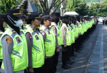 Polisi Siagakan 1.569 Personel, Kawal Aksi Ojol di Semarang