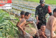 Bangun Sumur Bor, TMMD Kodim Pati Buka Akses Air Bersih Bagi Desa Godo