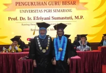 Perkuat SDM, UPGRIS Kukuhkan Guru Besar Bidang Ekonomi Pembangunan