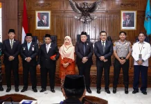 Pelantikan Anggota DPRD Baru, Wali Kota Salatiga Soroti Pentingnya Sinergi