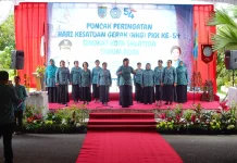 Puncak Hari Kesatuan Gerak PKK ke-54, Wali Kota Salatiga Tekankan Peran Keluarga