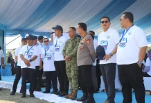 Barantin Dampingi Presiden Panen Raya Udang di Kebumen