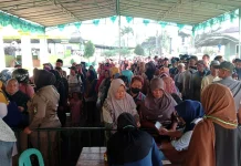 Masjid Agung Kauman Magelang Bagikan Kupon Daging Kurban, Ribuan Warga Mengantre