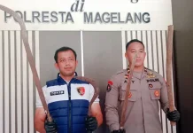 Tawuran Bersenjata Tajam, Satreskrim Polresta Magelang Amankan 5 Remaja