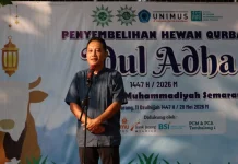 Iduladha, Momen Unimus Tanamkan Kepedulian Sosial dan Penguatan Keimanan